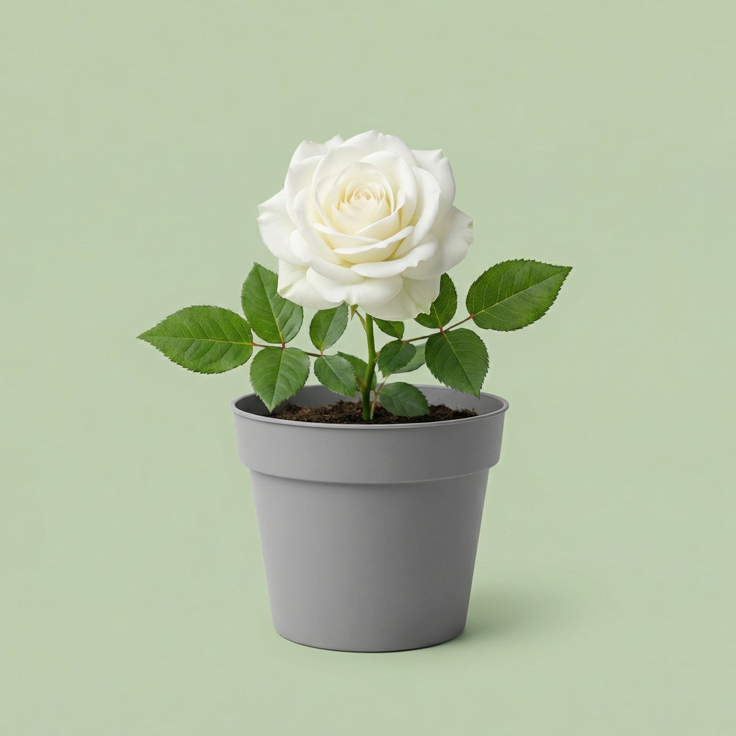 Rosa Alaska Star M vista 2 - plants