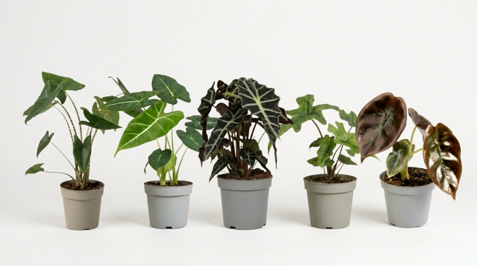 Cómo cuidar una Alocasia: 5 variedades perfectas para principiantes
