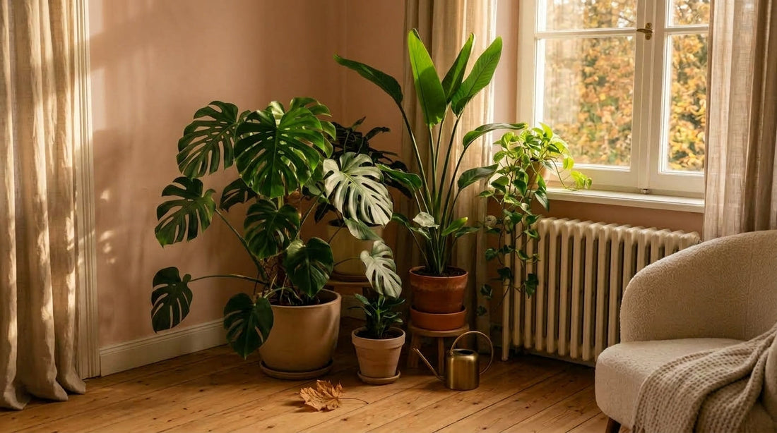 Autumn Houseplant Care: Light, Watering and Central Heating