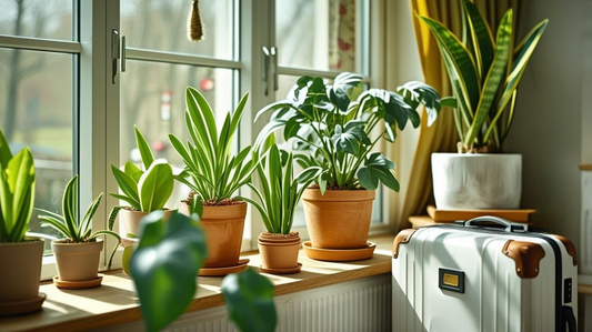 What to do with your plants when you go on holiday 🌿 A guide to keeping them happy while you’re away