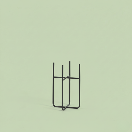 Soporte para plantas - Negro
