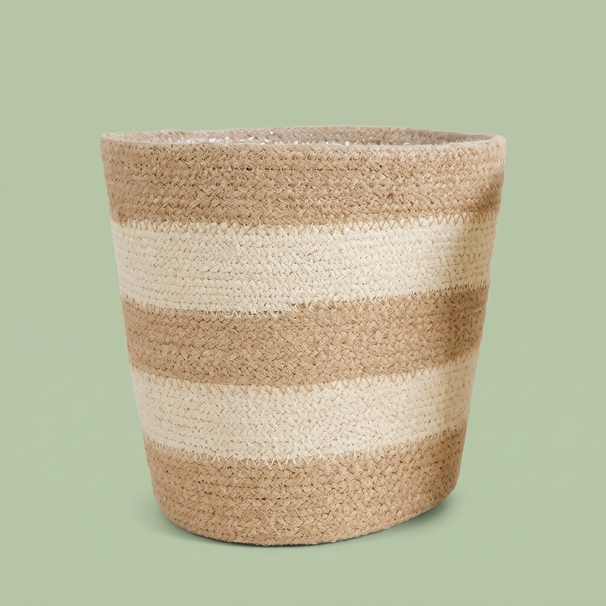 Java Basket Jute Cream