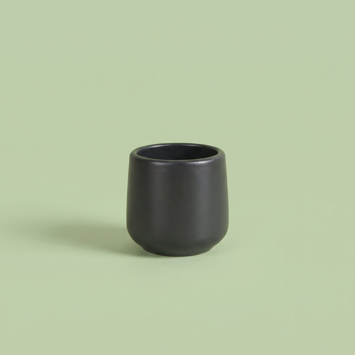 Amber Pot Matt Dark Grey