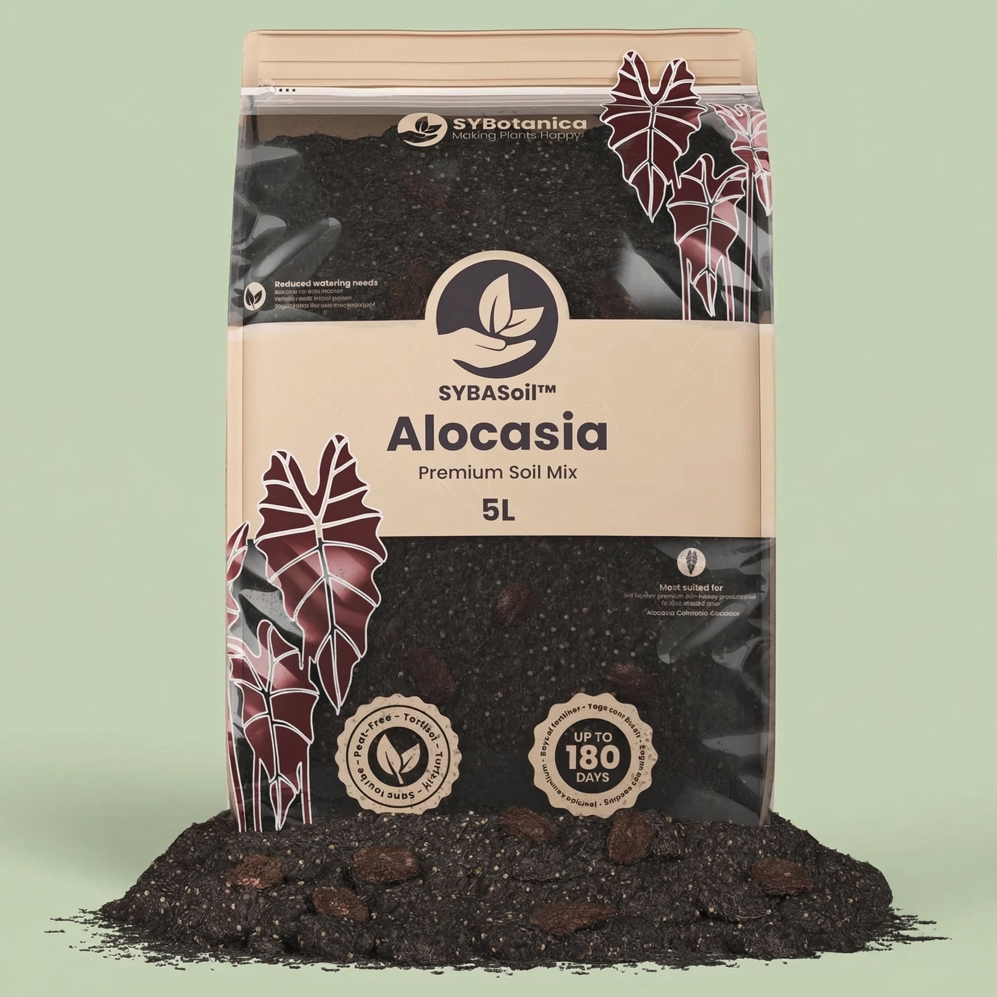 Alocasia Mix 5L - substrate