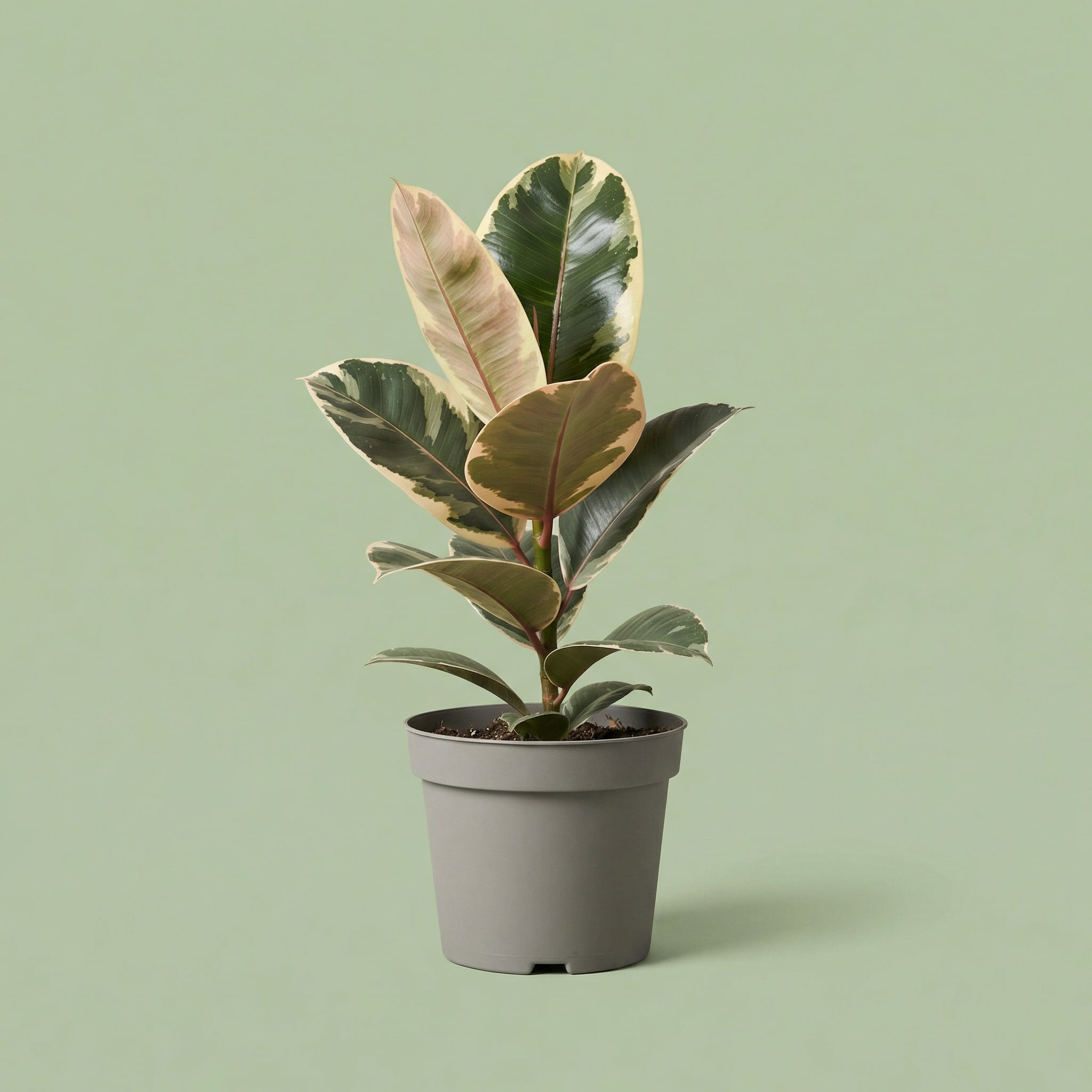 Ficus Elastica Tineke L vista 2 - plants